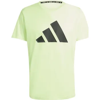 Pánské tričko Pánské funkční tričko s krátkým rukávem adidas RUN IT TEE zelené IN0078 - XL | UK 12 | US 12,5