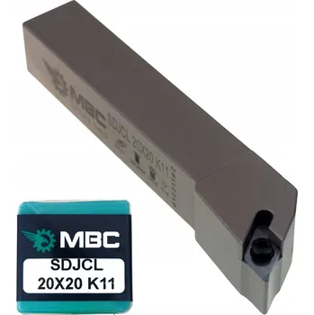 Pracovní nůž Soustružnický Nůž MBC SDJCL 2020 K11 , břitová destička DCMT 11T3