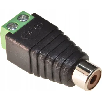 IP kamera Adaptér / Přechodka RCA zásuvka s rychlospojkou