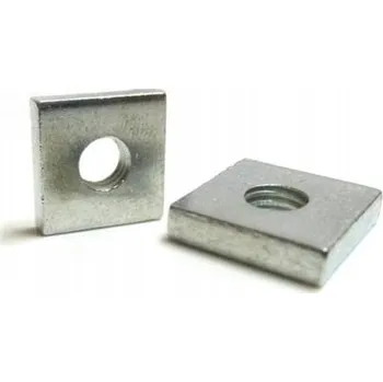 Matice ČTVERCOVÁ NÍZKÁ MATICE M6 DIN562 POZINK