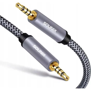 Audio kabel Kabel SOUNIX Aux cable minijack 3,5 mm - minijack 3,5 mm, 2 m