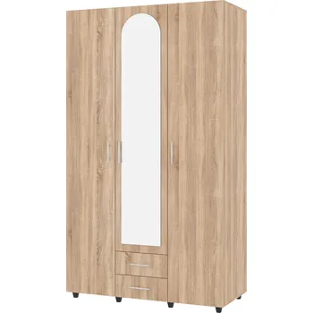 Šatní skříň Slevadoma Šatní skříň MILANA III Barva: Dub sonoma