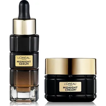 Přípravek na čištění pleti a oči L'ORÉAL PARIS Midnight Set 80 ml