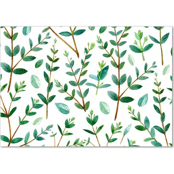 Obraz Skleněný panel 70 x 100 x 4 mm tvrzené sklo broušené zelené