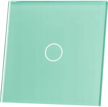 vypínač Jednopólový dotykový vypínač, pod omítku Livolo zelený VL-C701-68