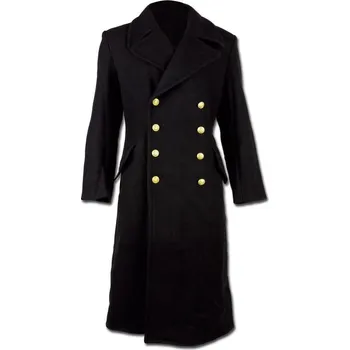 Dámský kabát Kabát BW Navy Overcoat - černý, 48