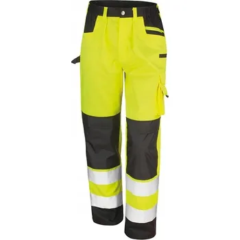 Pracovní obuv Reflexní pracovní kalhoty Result s kapsami M