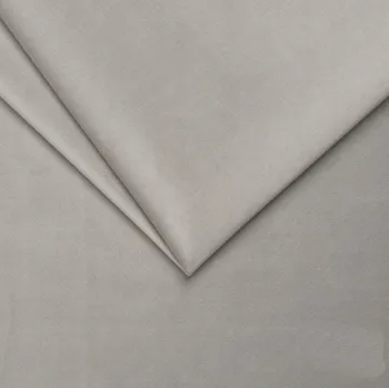 LÁTKA MATERIÁL VELUR ZÁVĚS SVĚTLE ŠEDÁ 280cm 1 M