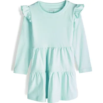 Dívčí oblečení GATE Bavlněné šaty s volánky 4Y 425-0251/402