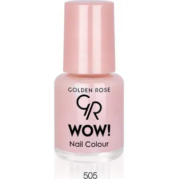 Lak na nehty Lak na nehty Golden Rose 6 ml WOW dlouhotrvající 505