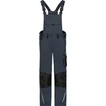 James & Nicholson Kalhoty JN 1833 (42-60) Strong s laclem COT02133M828n5-carbon/blac 50 Šedá/černá