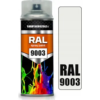 Barva ve spreji AKRYLOVÝ LAK VE SPREJI RAL 9003 BÍLÁ MATNÁ