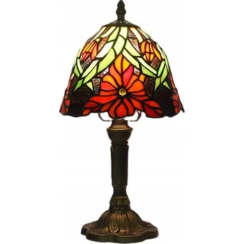Stojací lampa Stojací vitrážová lampa na stůl nebo stolek