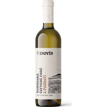 Víno Znovín Veltlínské červené rané 2024 pozdní sběr 0,75 l (4313)