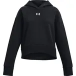 Dětská mikina přes hlavu Under Armour G RIVAL FLEECE HOODIE černá 1379517-001 - YXS | UK 12 | US 13