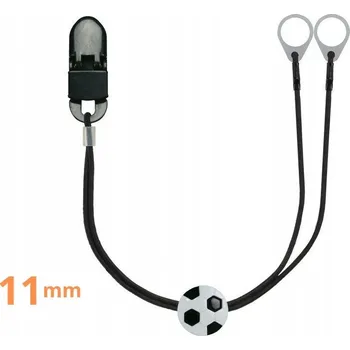 IP kamera Dvojitý závěs - klip pro procesory řeči - černý s kuličkou