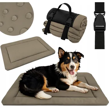 Pelíšek pro psa Dogguru podložka pro psa béžová 90 cm x 65 cm