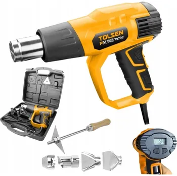 Horkovzdušná pistole Horkovzdušná Pistole Tolsen Tools 2000 W 230 V 600 °C