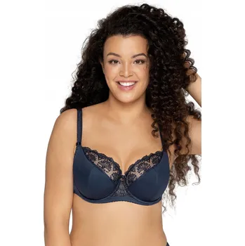 Podprsenka AVA PODPRSENKA SEMI-SOFT 1921 TMAVĚ MODRÁ 75H