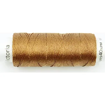 Nit Nitě efektové VICTORIA návin 100m měděná