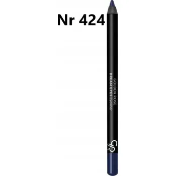 Oční linky Golden Rose 424 saténová tužka na oči - granátová