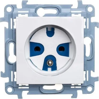 Elektrická zásuvka Elektrická Zásuvka zásuvka Kontakt-simon bílá