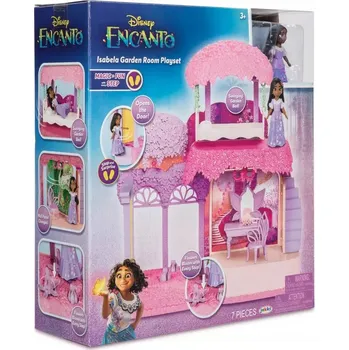 Panenka DOMEČEK, SADA POKOJÍČEK ISABELY Encanto PŘÍSLUŠENSTVÍ A PANENKA DISNEY