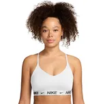 Dámská sportovní podprsenka s výztuží Nike W NK DF INDY LGT SPT BRA W bílá FD1062-101 - XXL | UK 6 | US 6,5