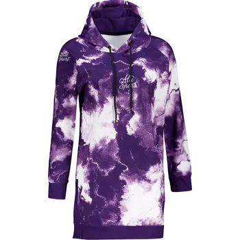 Dámská mikina Dámská funkční mikina premium ALTISPORT VOJ/ALW066MI03 BÍLOFIALOVÁ M