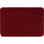 Koupelnová předložka z polyesteru červená KLEINE WOLKE MEADOW 120 x 70 cm