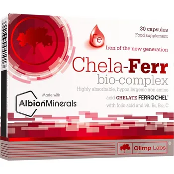 Olimp Labs Chela-ferr® Bio-komplex - Chela-ferr® Bio-complex (30 Kapsla)