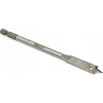 Vrták Vrták plochý do dřeva, dýhy a dřevotřísky HEX 12 mm x 152 mm, frézovací