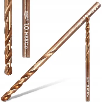 Vrták Vrták do kovu 1 mm MILWAUKEE Kobaltový HSS-G na nerezovou ocel, SPIRÁLOVÝ