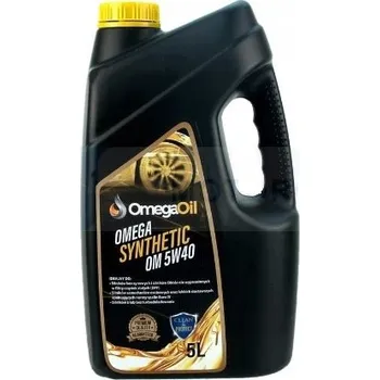 Motorový olej Motorový olej OmegaOil Synthetic 5 l 5W-40