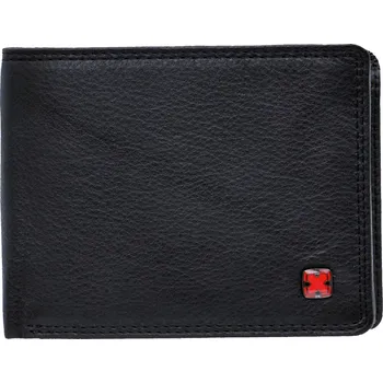 Peněženka Pánská peněženka kožená černá s RFID ochranou LBC-107, TRAVEL' N ' MEET