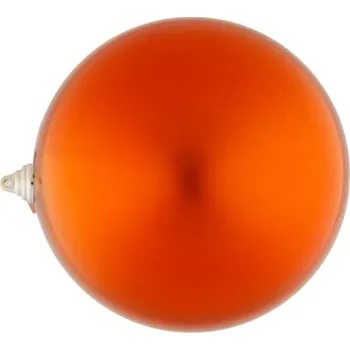 Velikonoční dekorace DECOLED Plastová koule, pr. 30 cm, měděná, lesklá