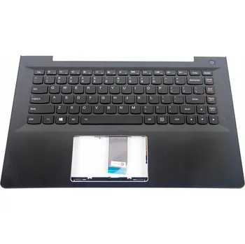 Šasi notebooku Opěrka dlaní s podsvícenou klávesnicí Lenovo IdeaPad S41-70 U41-70 500s 14 černá