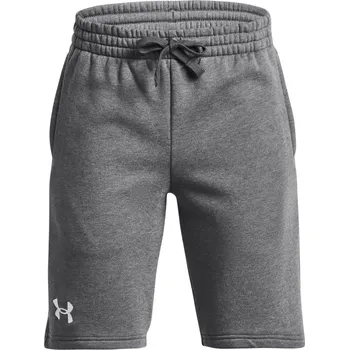 Chlapecké kraťasy Dětské sportovní kraťasy Under Armour RIVAL FLEECE SHORTS K šedé 1379785-025 - YS | UK 6 | US 8,5