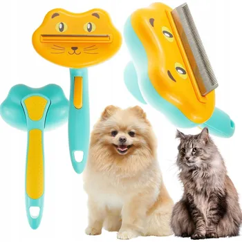 Kartáč pro zvířata SAMOČISTICÍ kartáč hřeben pro psa kočku