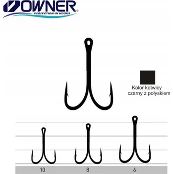 Rybářský háček Háčky s protihrotem Owner HÁČEK 6 ks