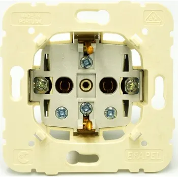 Elektrická zásuvka Efapel Elektrická Zásuvka bílá