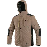 Pánská zateplená bunda CXS BALTIMORE Velikost: XL, Barva: písková-černá