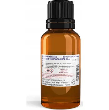 Vonný koncentrát FRESH TEA & CEDARWOOD MOD 20 ml