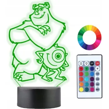 Lampička Plexido vícebarevná Noční lampa