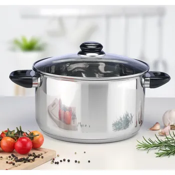 Hrnec Haushalt international Nerezový hrnec Sylt, Ø 24 x 13,5 cm 674477