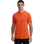 Pánské funkční tričko s krátkým rukávem Under Armour VANISH ELITE SEAMLESS SS TEE oranžové 1376781-847 - M | UK 10,5 | US 11,5