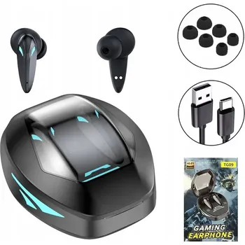 Sluchátka Bezdrátová sluchátka do uší TG09