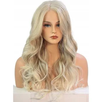 Paruka Paruka polodlouhé syntetické vlasy blond Althair