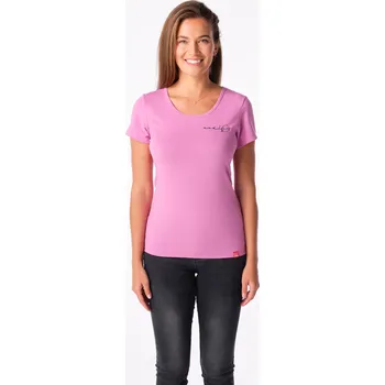 CityZen - BREDA Dámské tričko šeříkové s potiskem NaděJE 36