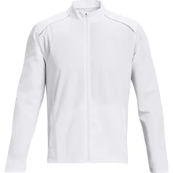 Pánská casual bunda Pánská sportovní bunda Under Armour LAUNCH JACKET bílá 1376797-100 - XXL | UK 10,5 | US 11,5